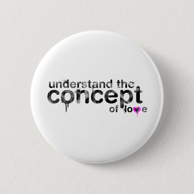 Concept Of Love 2 Inch Round Button (Front)