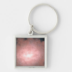 Concept of what a dusty and bright galaxy keychain