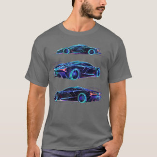 Concept Sports Supercar Race Car Guyeen Futuristic T-Shirt