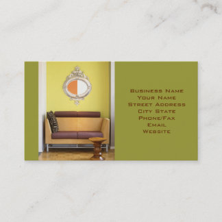 Concepteur d'intérieur ou Carte de visite interméd