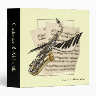 Conception 1,5" de musique classeur d'Avery