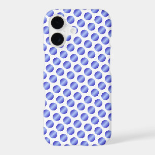 Conception à pois bleus