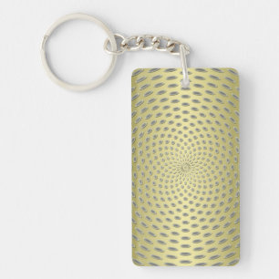 Conception Abstraite d'Or Moderne