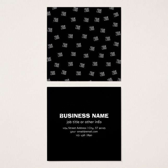 Conception aléatoire, logo ou image d'entreprise (Devant & derrière)