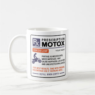 Conception amusante d'ordonnance MotoX Mug