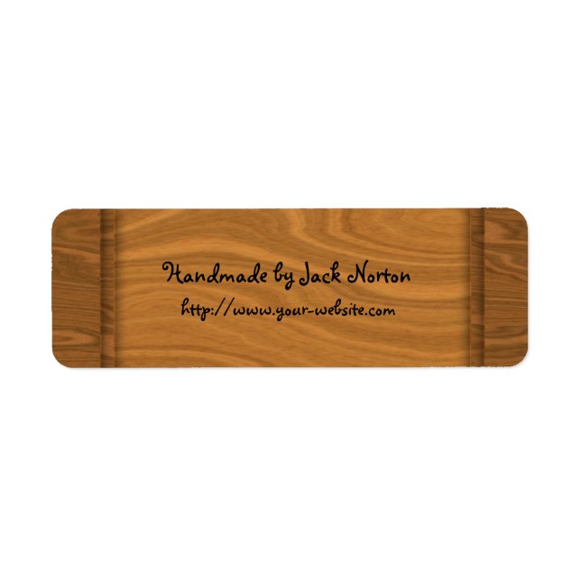 Conception artisanale - bois (Devant)