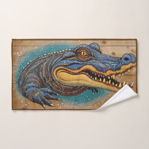 Conception artistique de crocodile australien