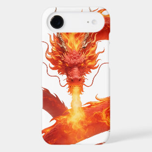Conception artistique de fantasy de dragon de feu,