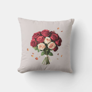 Conception Coussin de l'ensemble Rose élégant