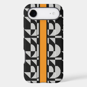 Conception d'accent orange carotte noir modulaire