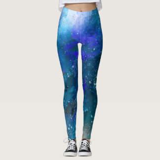 Conception d'art abstrait legging