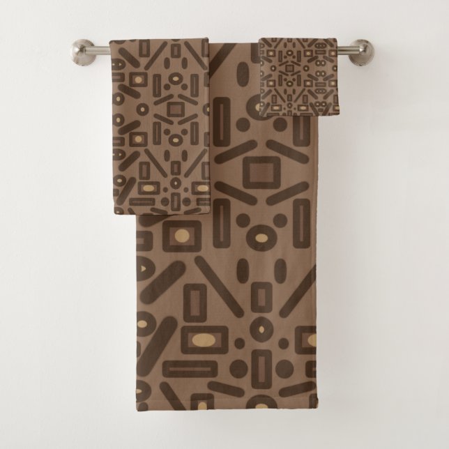 Conception d'art de motif abstrait tribal du Sud-O (En situation)