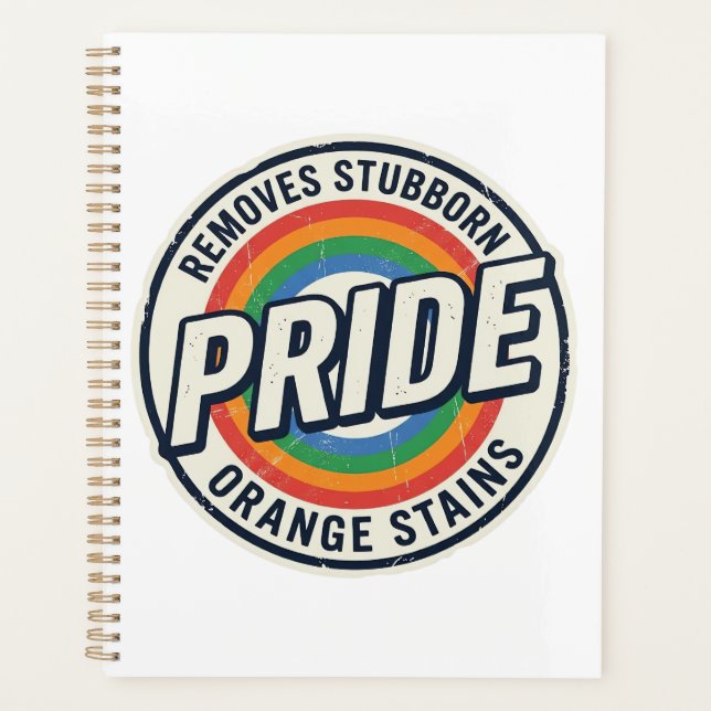 Conception de badge arc-en-ciel de protestation de (Devant)