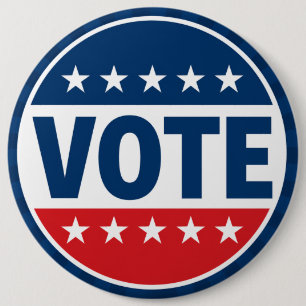 Conception de badge de campagne VOTE Bold