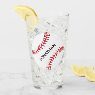 Conception de base-ball Verre à boire