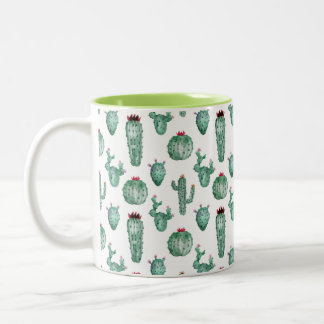 Conception De Cactus, Mug De Café, Personnalisable