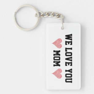 Conception de cadeau de porte-clés cœur mignon On