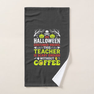 Conception de café assez effrayant pour Halloween 