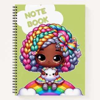 Conception de cahier girly mignon/ Chibi 
