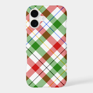Conception de carreaux en flanelle rouge vert blan