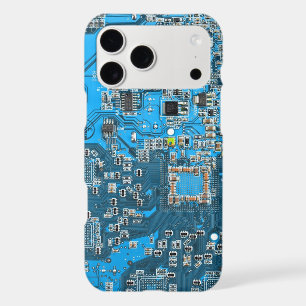 Conception de carte de circuit imprimé PCB bleue p