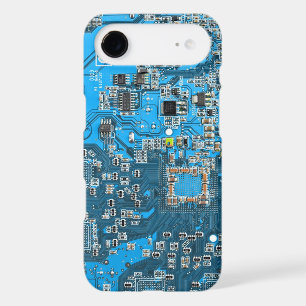 Conception de carte de circuit imprimé PCB bleue p