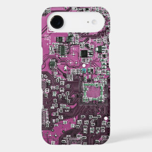Conception de carte de circuit imprimé violet pour