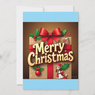 conception de carte de Noël joyeux Noël 