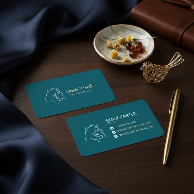 Conception de carte de visite avec logo d'ours min (Créateur téléchargé)