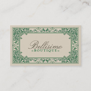 Conception de carte de visite classique de
