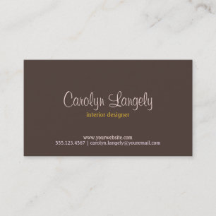 Conception de carte de visite florale de mod