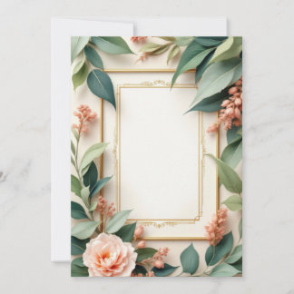 Conception de carte d'invitation
