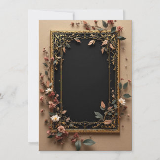 Conception de carte d'invitation