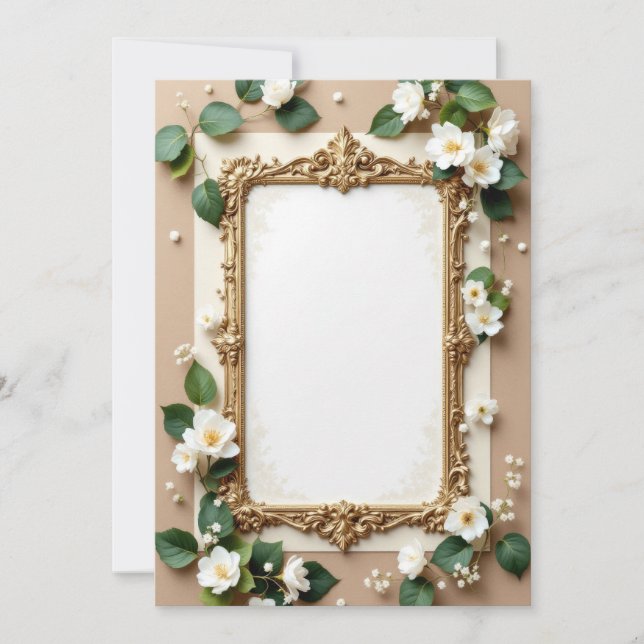 Conception de carte d'invitation PREMIUM (Devant)