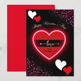 Conception de carte Heureuse Sainte-Valentin