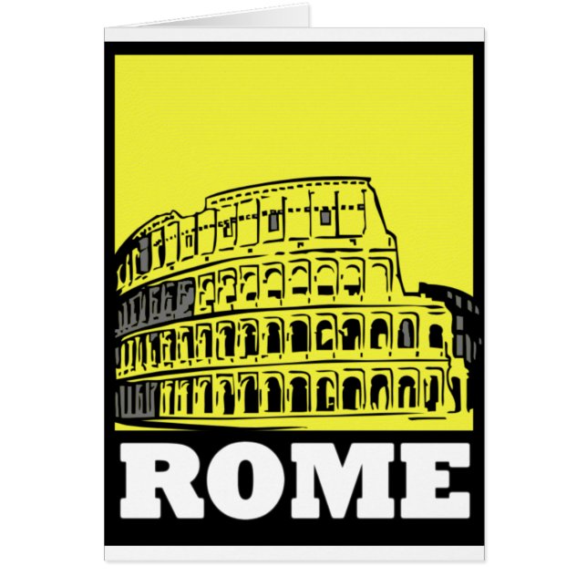Conception de carte postale de Rome (Devant)