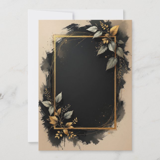 Conception de Cartes d'Invitation PREMIUM (Devant)