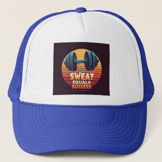 Conception de Casquette multicolore "Sweat Equals 
