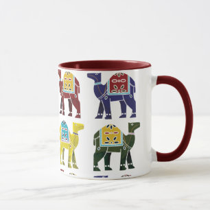 Conception de chameau sur la tasse - tous les