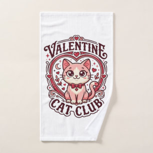 Conception de chat drôle de la Saint-Valentin - Ch