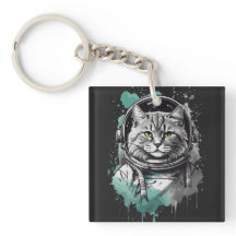 Conception de chat en étoile noire verte