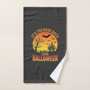 Conception de château hanté Halloween, les chauves
