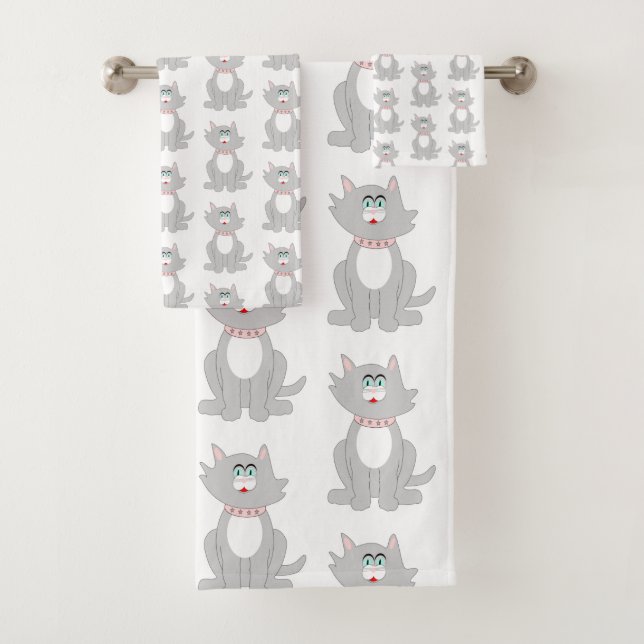 Conception de chats gris (En situation)