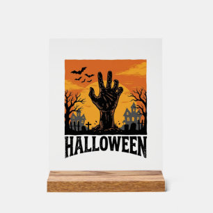 Conception de chemise à main de zombie de cimetièr