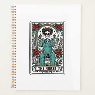 Conception de chemise de carte de tarot d'infirmiè