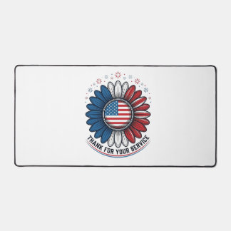 Conception de chemise de Daisy patriotique merci p