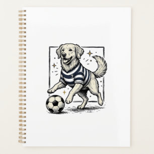 Conception de chemise de gravure de chien de footb