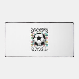 Conception de chemise de gravure de maman de footb