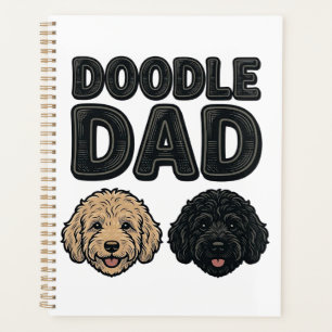 Conception de chemise Doodle Dad Vintage Dog Dad_1