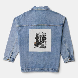 Conception de chemise Halloween sorcières buvez vi